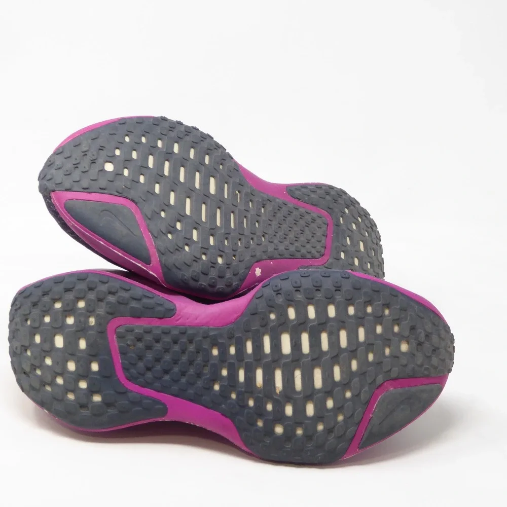 Nike Womens ZoomX Invincible Run 3 Flyknit Navy Purple DR2660-401 Size 6.5